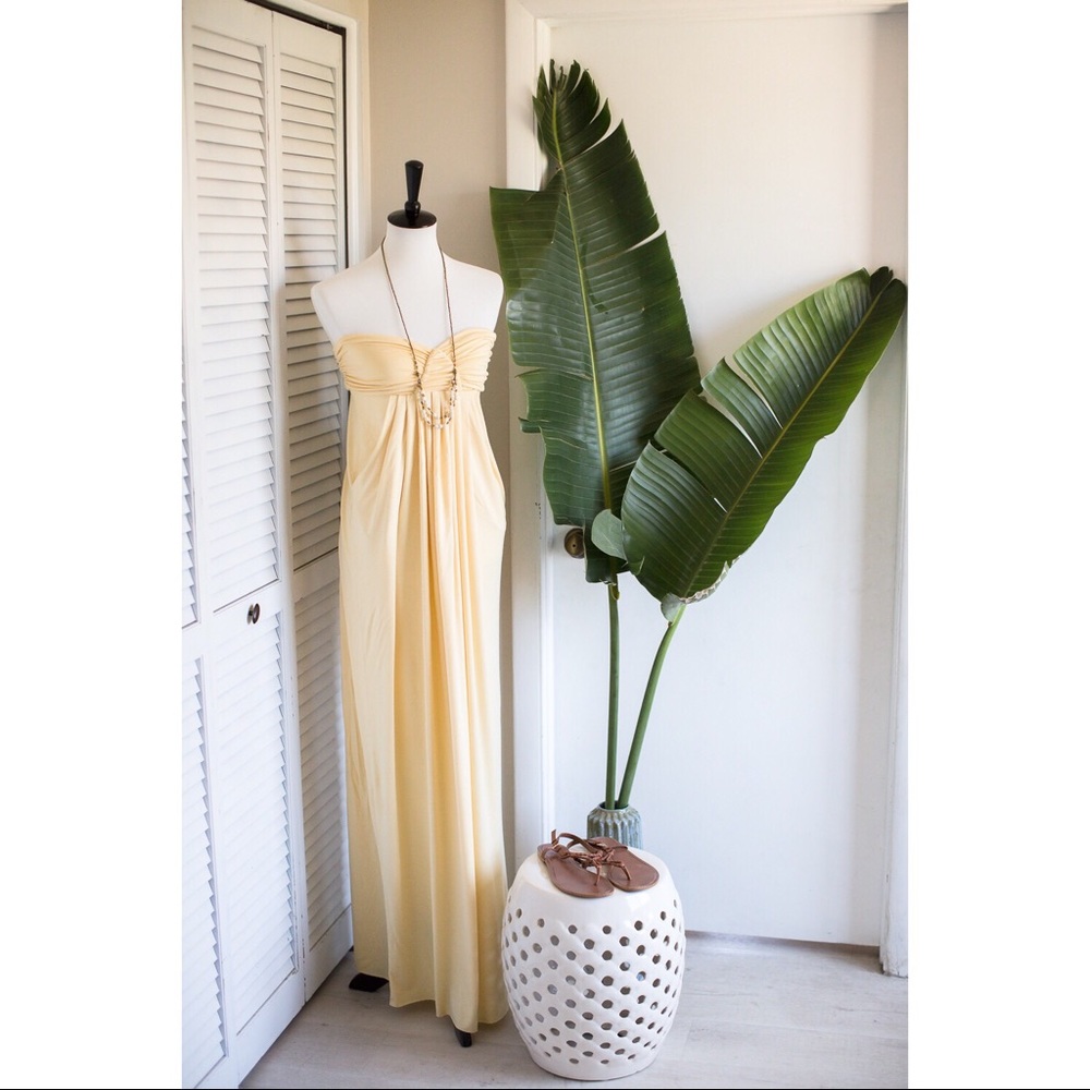 Yellow Maxi dress